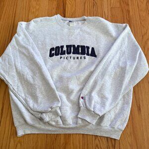 COLUMBIA PICTURES soft grey sweatshirt XL